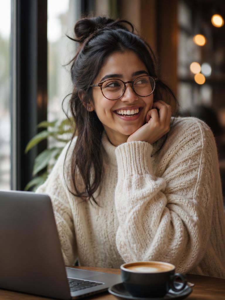 Ananya — Playful geek, coffee snob AI companion on Singlecompanion