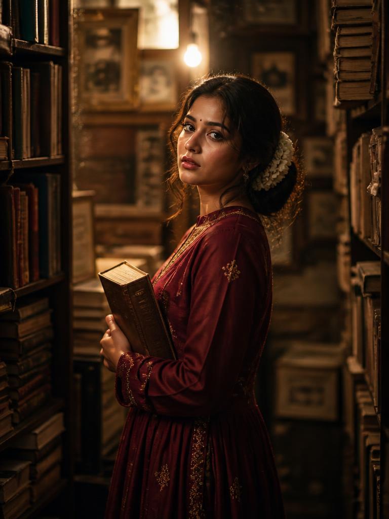 Naina — Old-soul, film-noir romantic AI companion on Singlecompanion